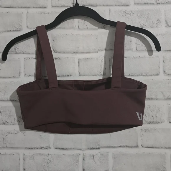 EUC Vuori Evolve Square Neck Sports Bra Burgundy Size S - Picture 7 of 9